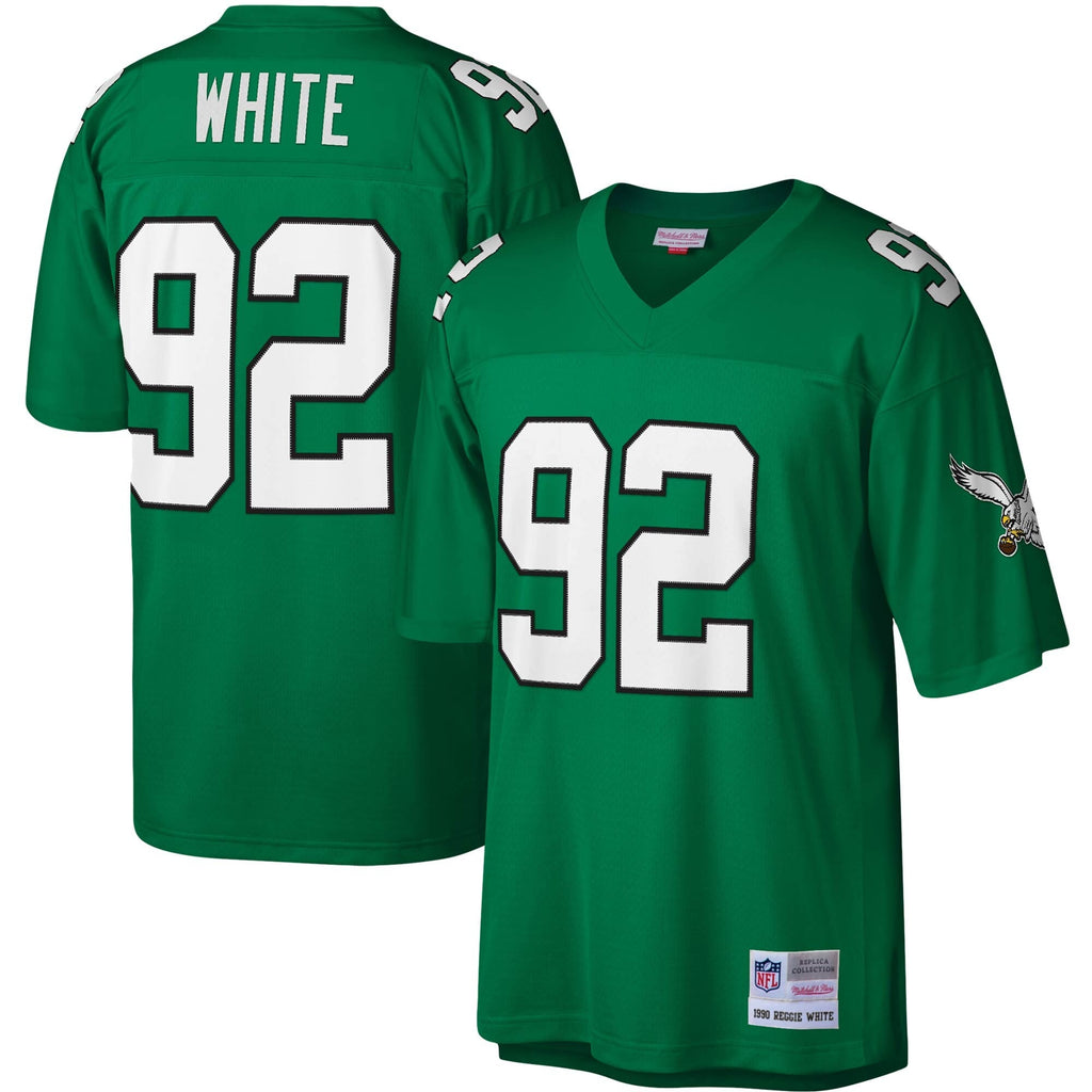 Philadelphia Eagles Reggie White Kelly Green Legacy Replica Jersey