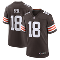 Cleveland Browns David Bell Brown Game Jersey