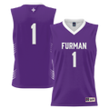 #1 Furman Paladins Lightweight Basketball Jersey - Purple