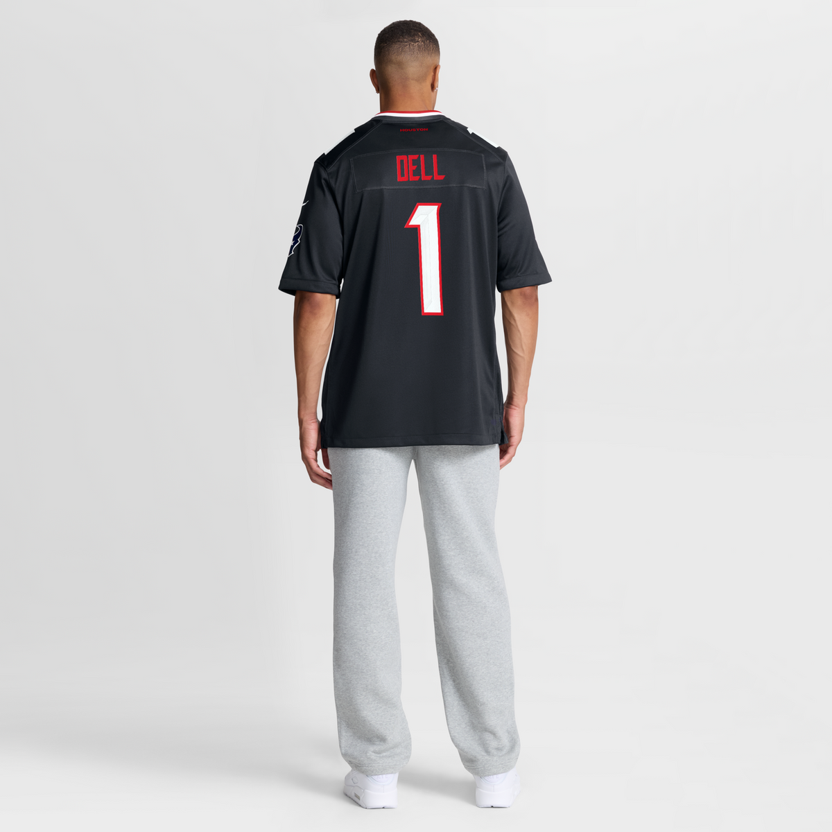 Houston Texans Tank Dell Navy Team Game Jersey