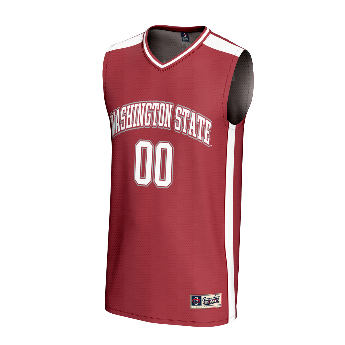 Washington State Cougars NIL Pick-A-Player Lightweight Basketball Fashion Jersey - Crimson