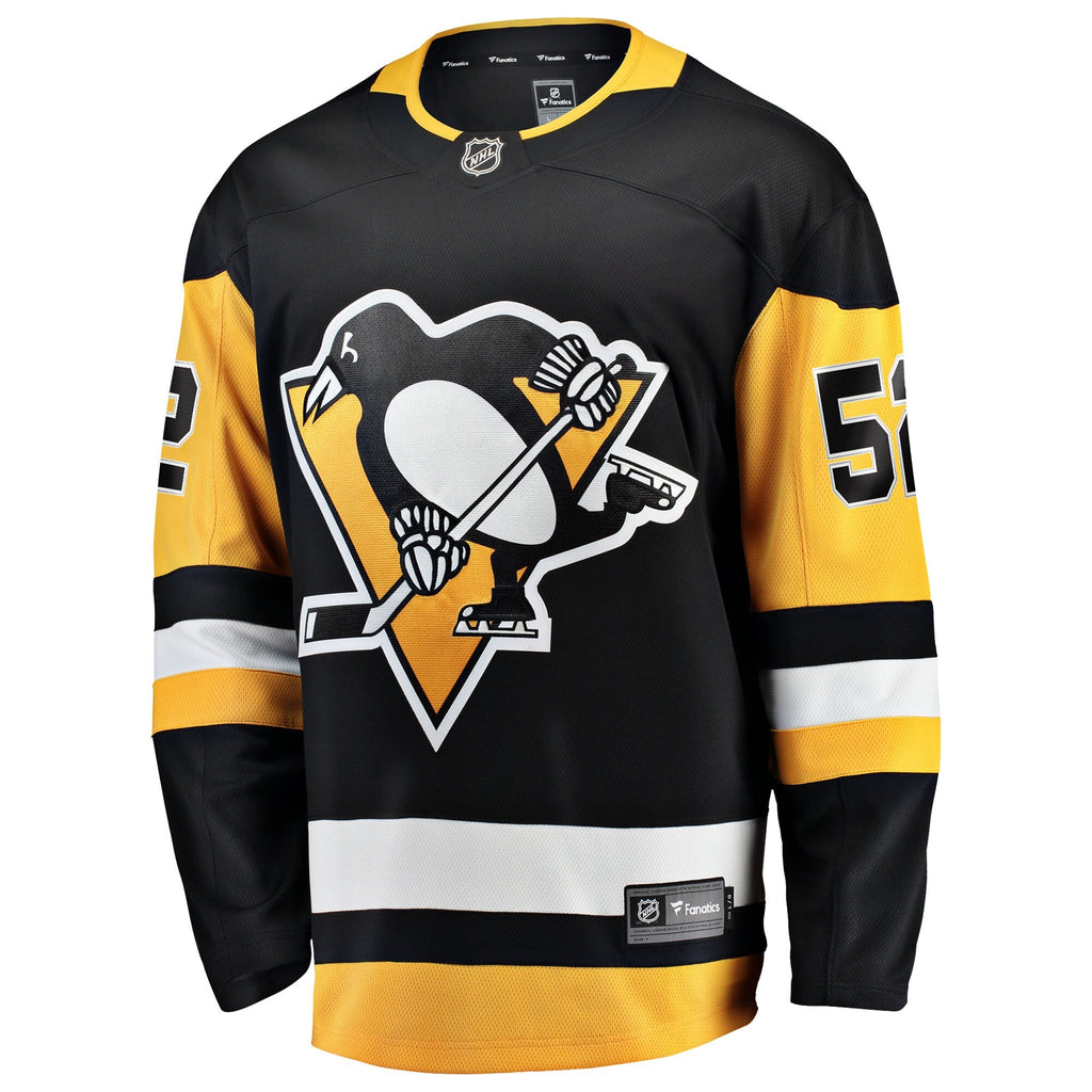 Pittsburgh Penguins Philip Kemp Black Home Breakaway Jersey