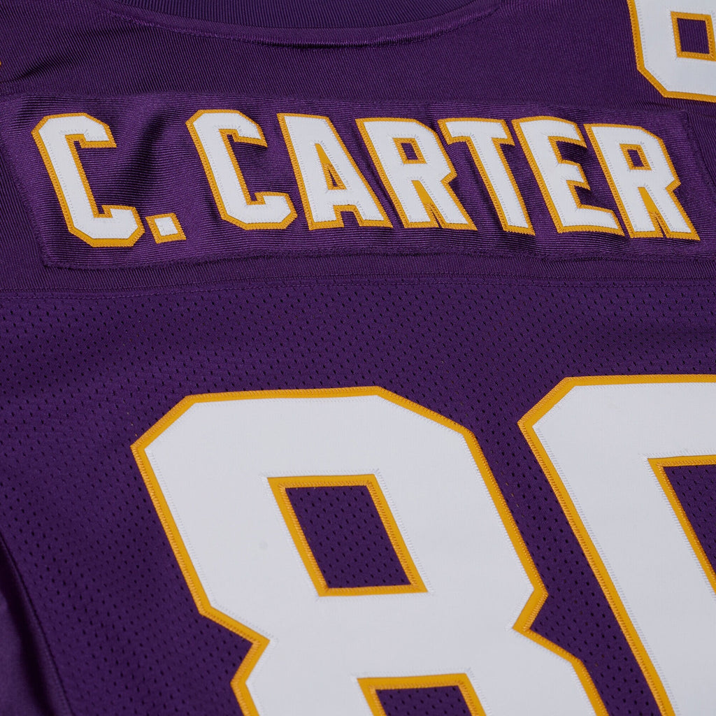 Minnesota Vikings Cris Carter Purple 2001 Authentic Throwback Jersey