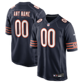 Chicago Bears Navy Custom Game Jersey