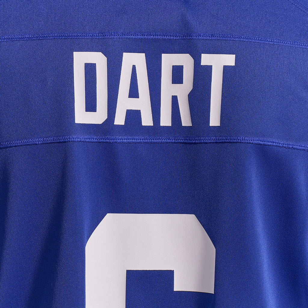 New York Giants Jaxson Dart Royal Team Game Jersey