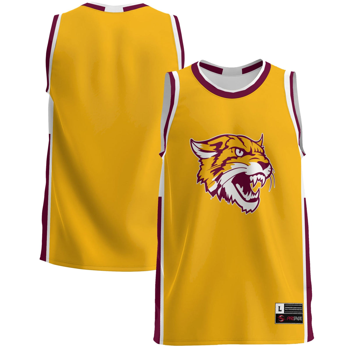 Bethune-Cookman Wildcats Lightweight Basketball Jersey - Maroon