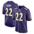 Baltimore Ravens Derrick Henry Purple Game Player Jersey