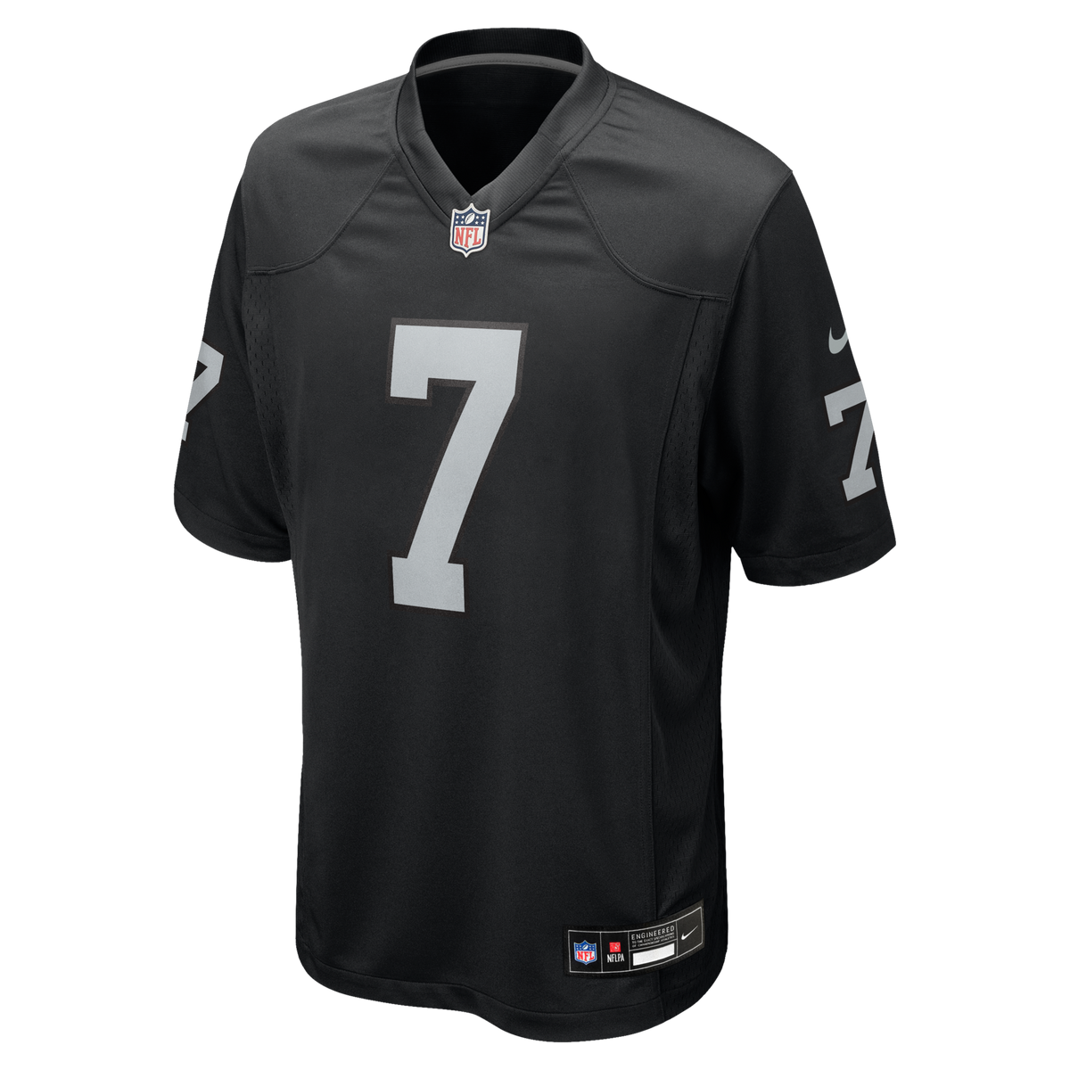 Las Vegas Raiders Quay Walker Black Team Game Jersey