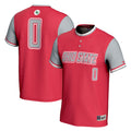 #0 Ohio State Buckeyes Lightweight Softball Jersey - Scarlet