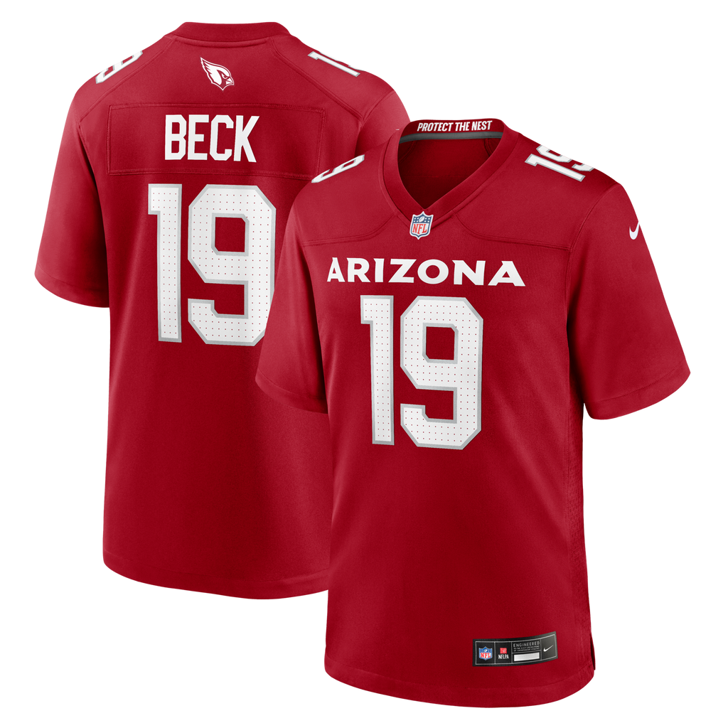 Arizona Cardinals Carson Beck Cardinal Game Jersey