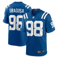 Indianapolis Colts Tony Siragusa Royal Game Retired Player Jersey
