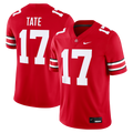 Carnell Tate Scarlet Ohio State Buckeyes Game Jersey