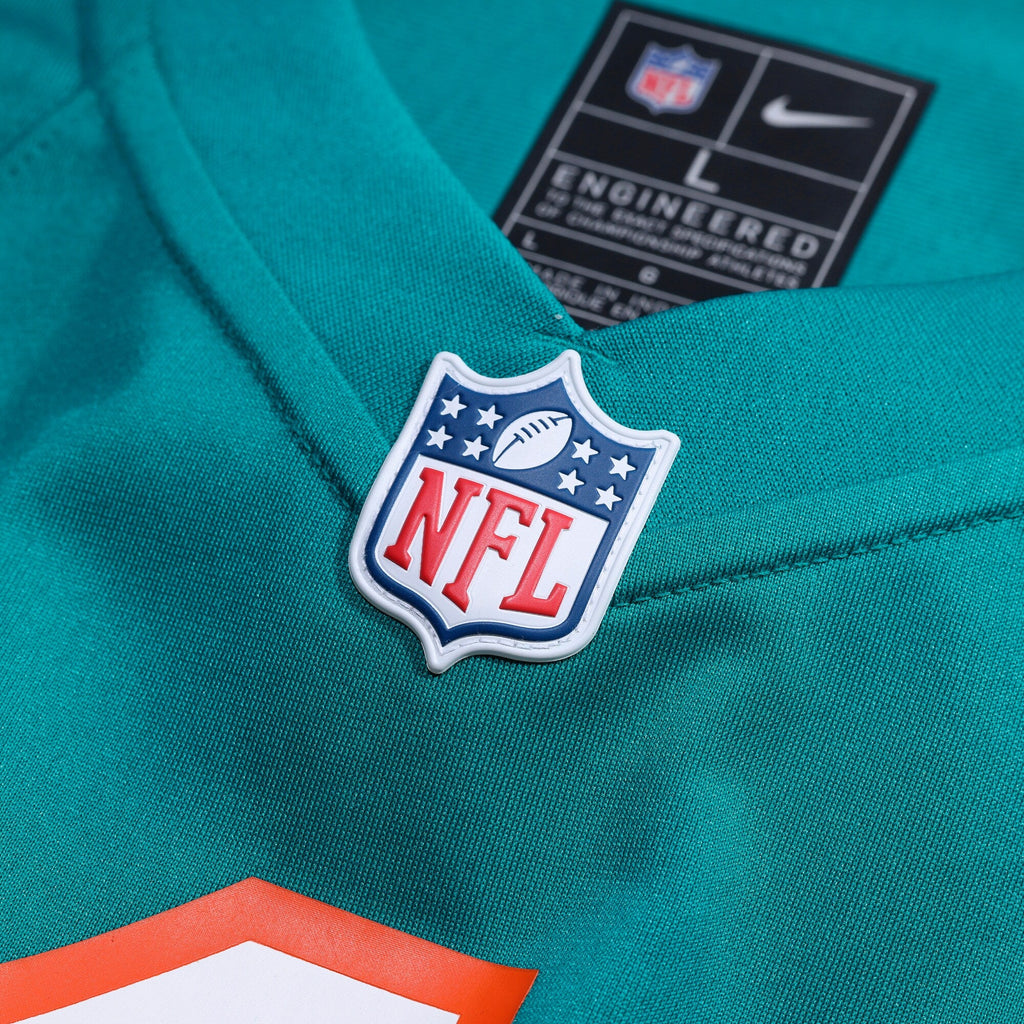Miami Dolphins Jacob Rodriguez Aqua Alternate Game Jersey