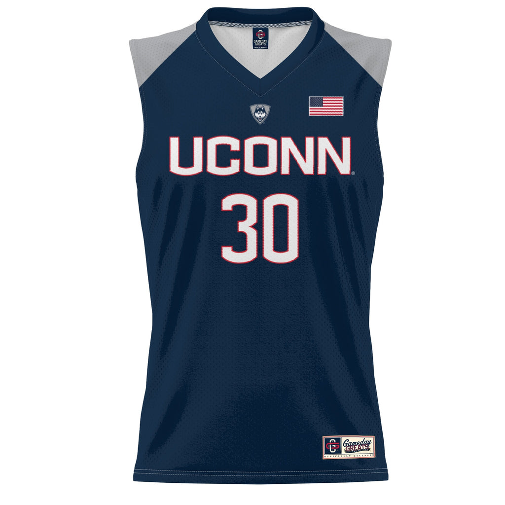 Breanna Stewart Navy UConn Huskies Lightweight Basketball Alumni Jersey