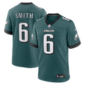 Philadelphia Eagles DeVonta Smith Midnight Green Team Game Jersey