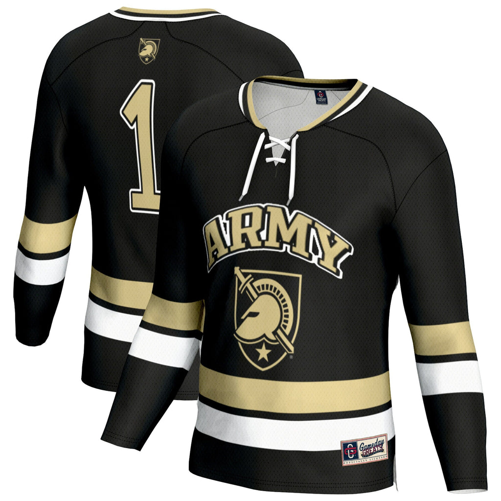 Army Black Knights Lightweight Hockey Fashion Jersey - Black