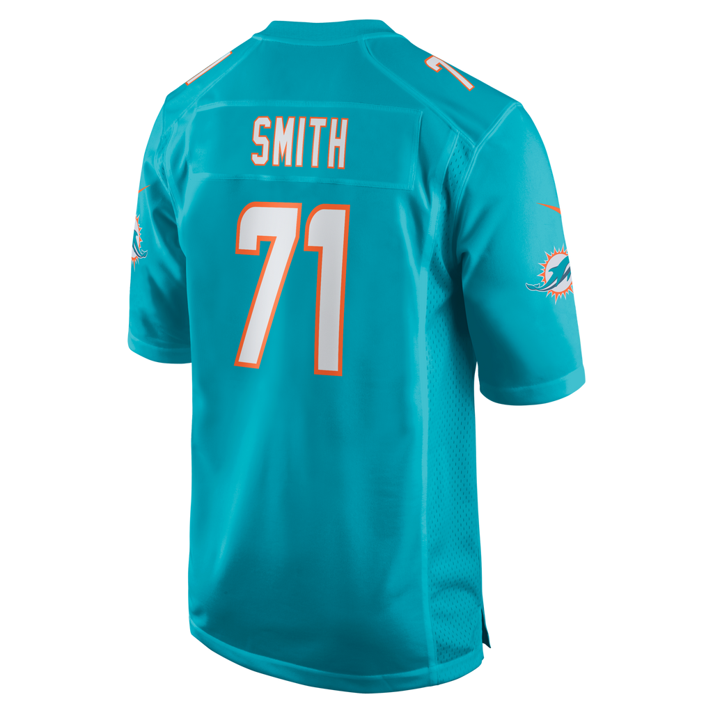 Miami Dolphins Kion Smith Aqua Game Jersey