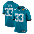 Jacksonville Jaguars Bhayshul Tuten Teal Team Game Jersey