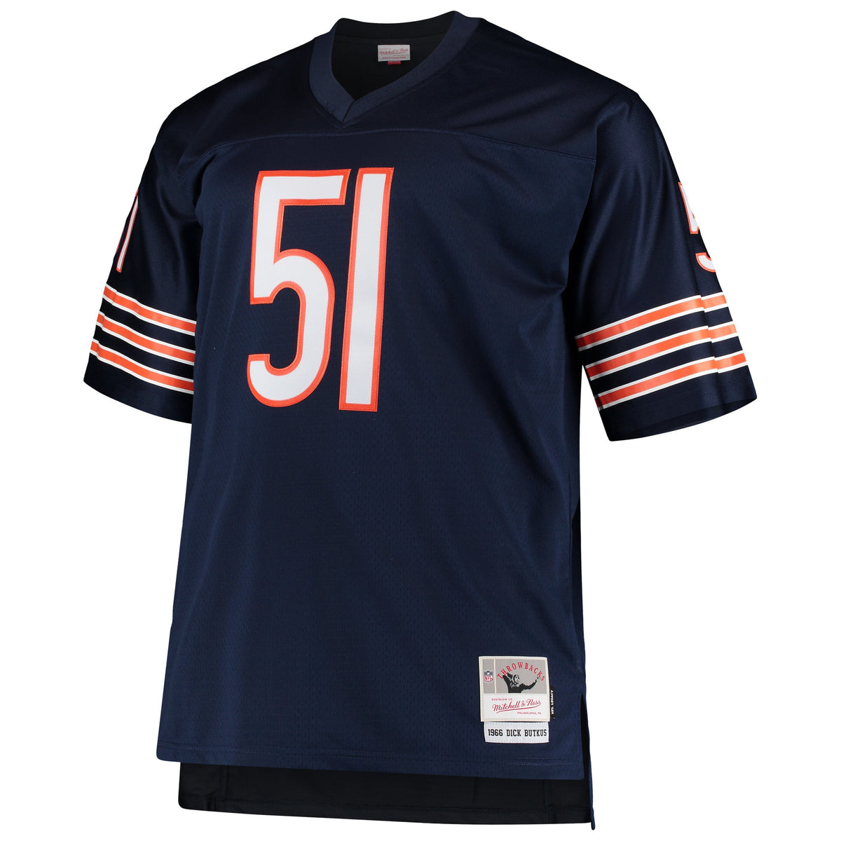 Chicago Bears Dick Butkus Navy Big & Tall 1966 Retired Player Replica Jersey