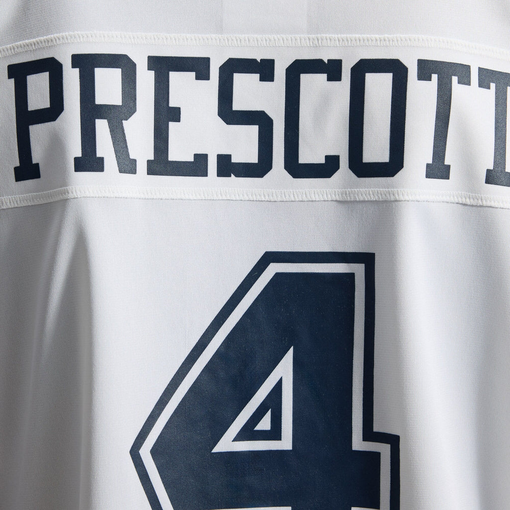 Dallas Cowboys Dak Prescott White Alternate Game Team Jersey