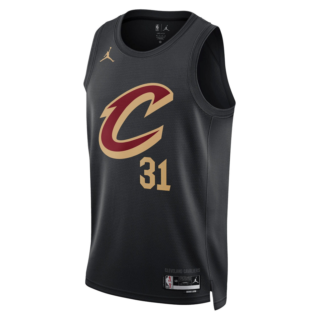 Cleveland Cavaliers Statement Edition Swingman Jersey - Black - Jarrett Allen
