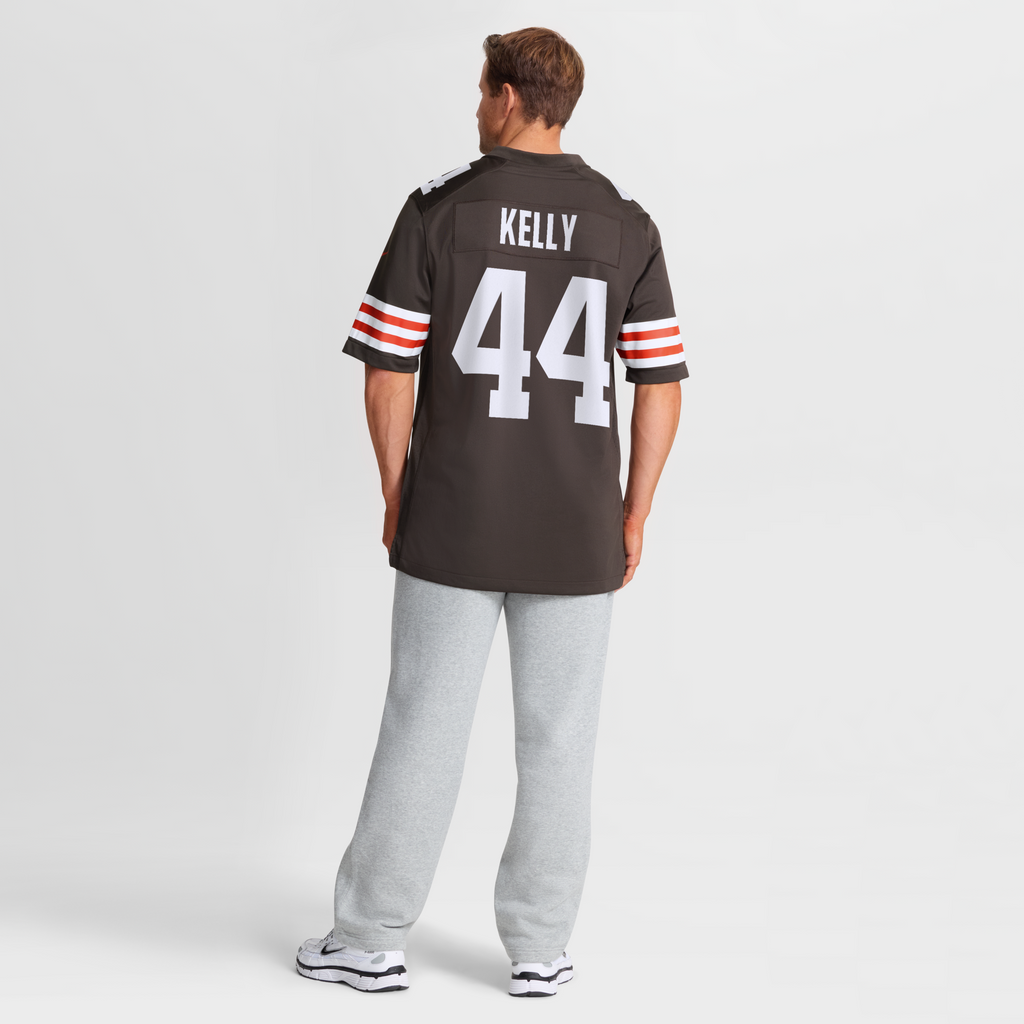 Cleveland Browns Leroy Kelly Brown Game Retired Player Jersey