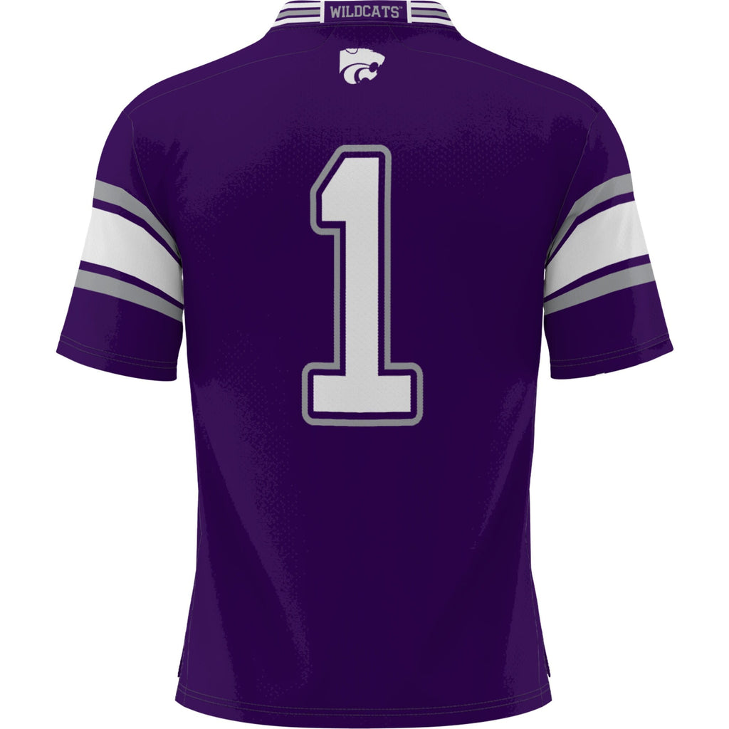 #1 Kansas State Wildcats Football Jersey - Purple