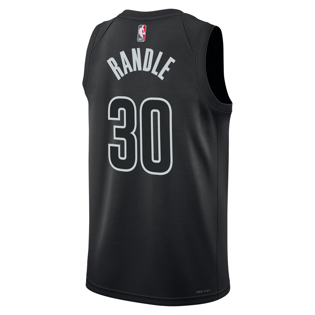 Brooklyn Nets Statement Edition Swingman Jersey - Black - Julius Randle