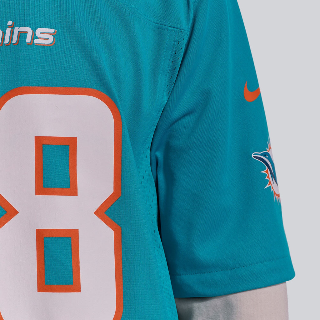 Miami Dolphins Devon Achane Aqua Player Game Jersey