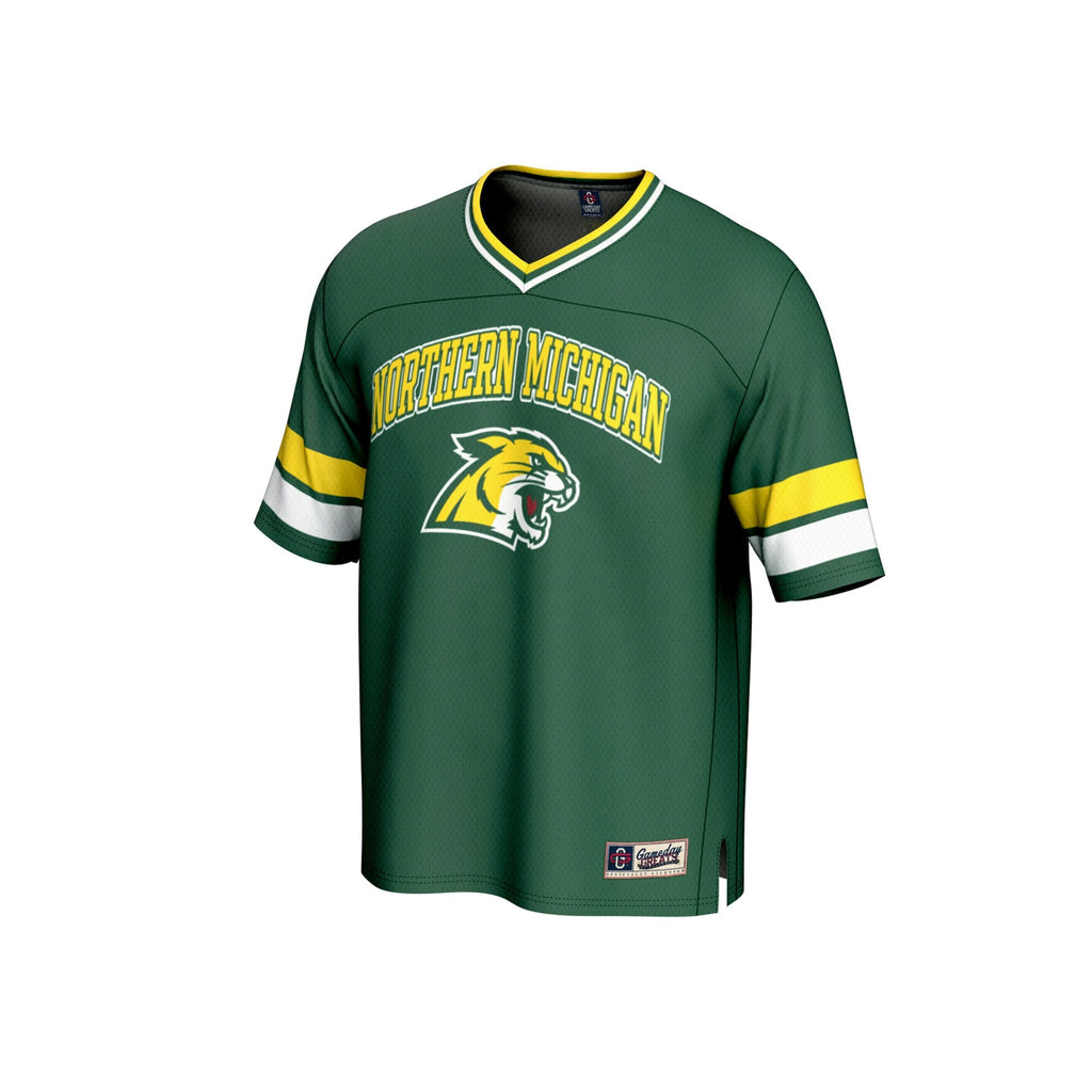 Northern Michigan Wildcats Spirit Football Jersey - Green