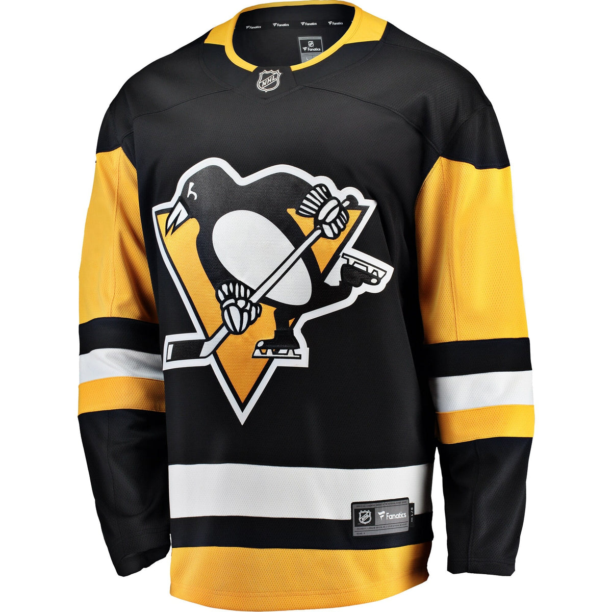 Pittsburgh Penguins Black Breakaway Home Jersey