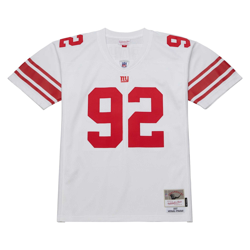 New York Giants Michael Strahan White Legacy Replica Jersey
