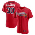 Atlanta Braves Drake Baldwin Red MLB Awards Authentic Jersey