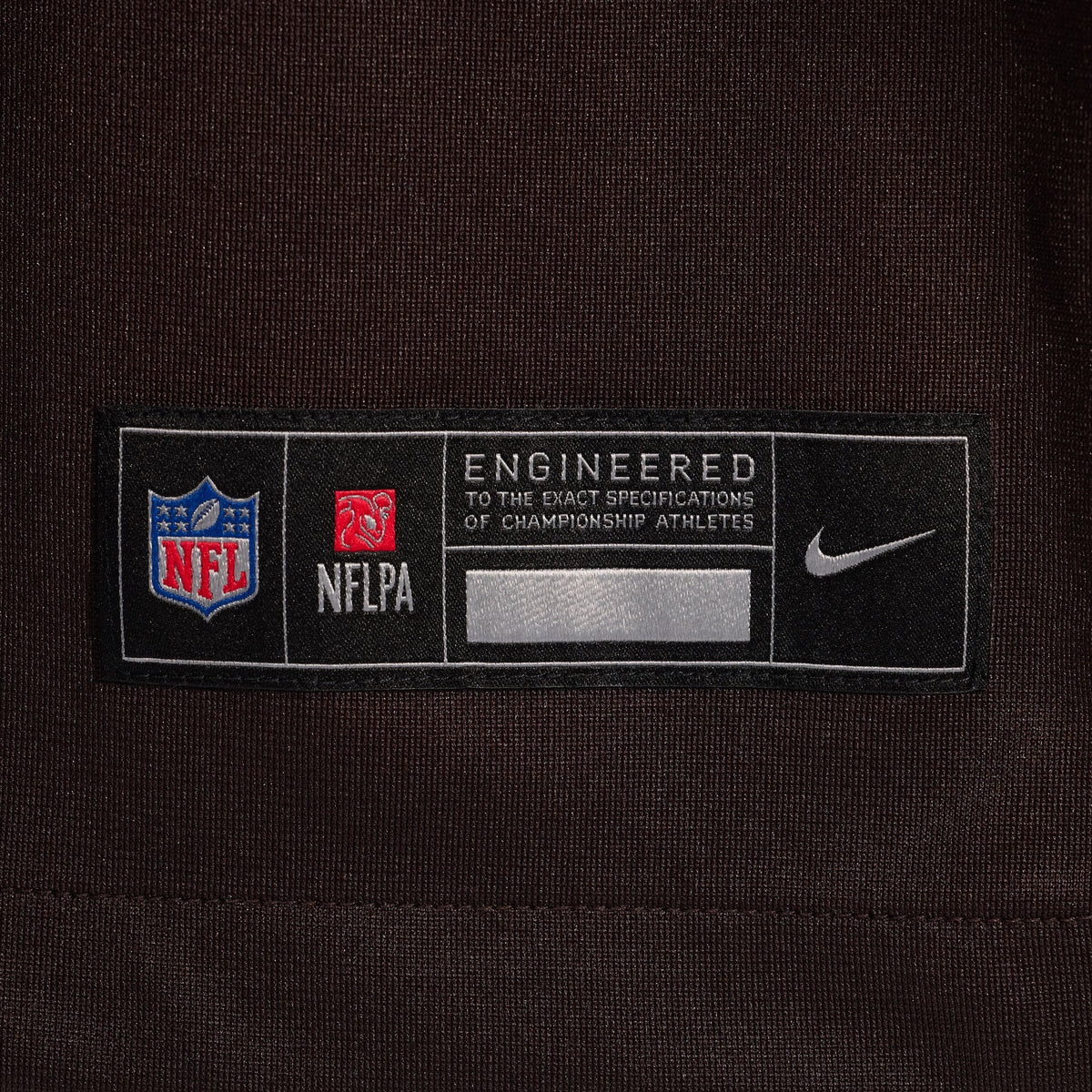 Cleveland Browns Number 1 Groom Brown Game Jersey