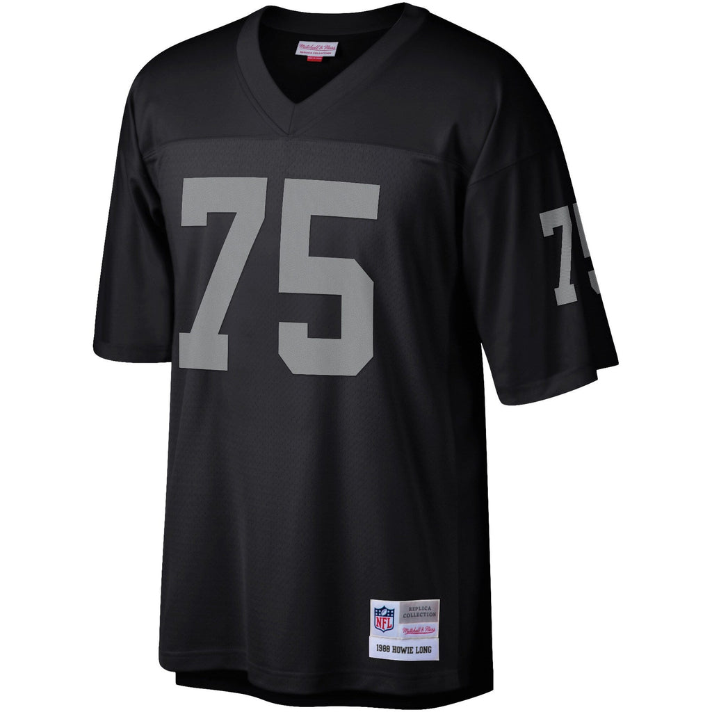 Las Vegas Raiders Howie Long Black Legacy Replica Jersey