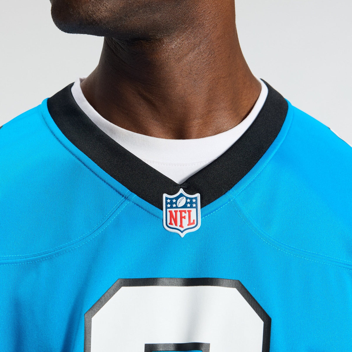 Carolina Panthers Jaycee Horn Blue Alternate Game Jersey