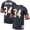 Chicago Bears 1985 Walter Payton Navy Authentic Throwback Retired Player Jersey