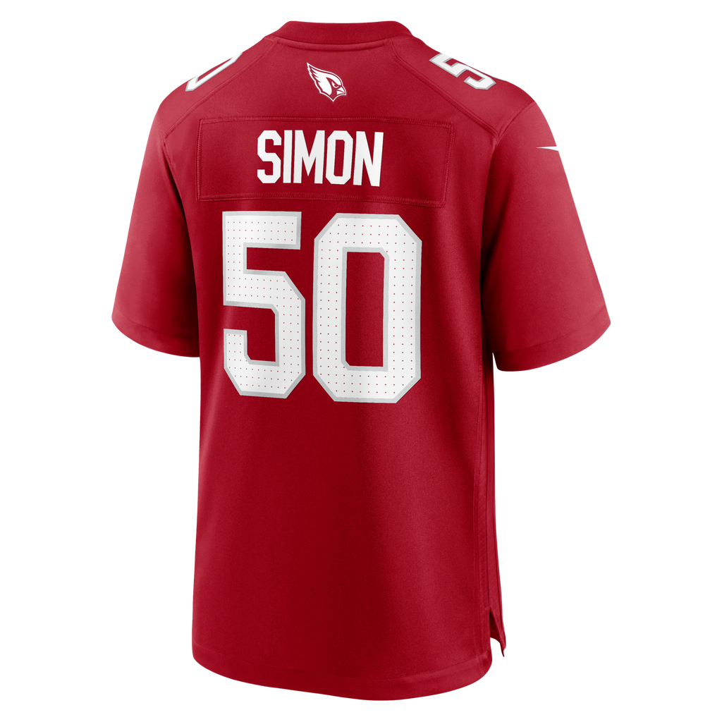 Arizona Cardinals Cody Simon Cardinal Team Game Jersey