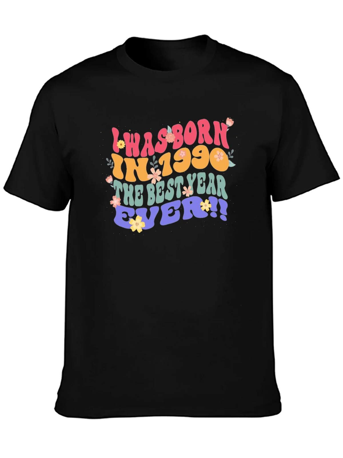 Born in 1990 Retro Style Graphic T-Shirt
