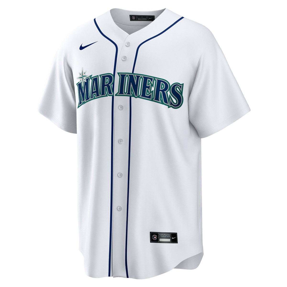 Seattle Mariners Luis Castillo White Home Replica Jersey