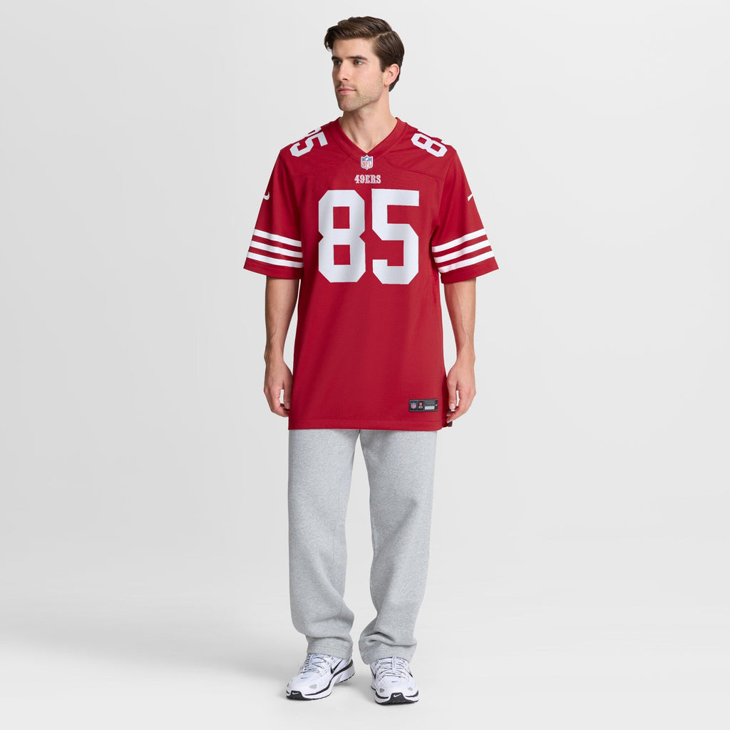 San Francisco 49ers George Kittle Scarlet Player Game Jersey