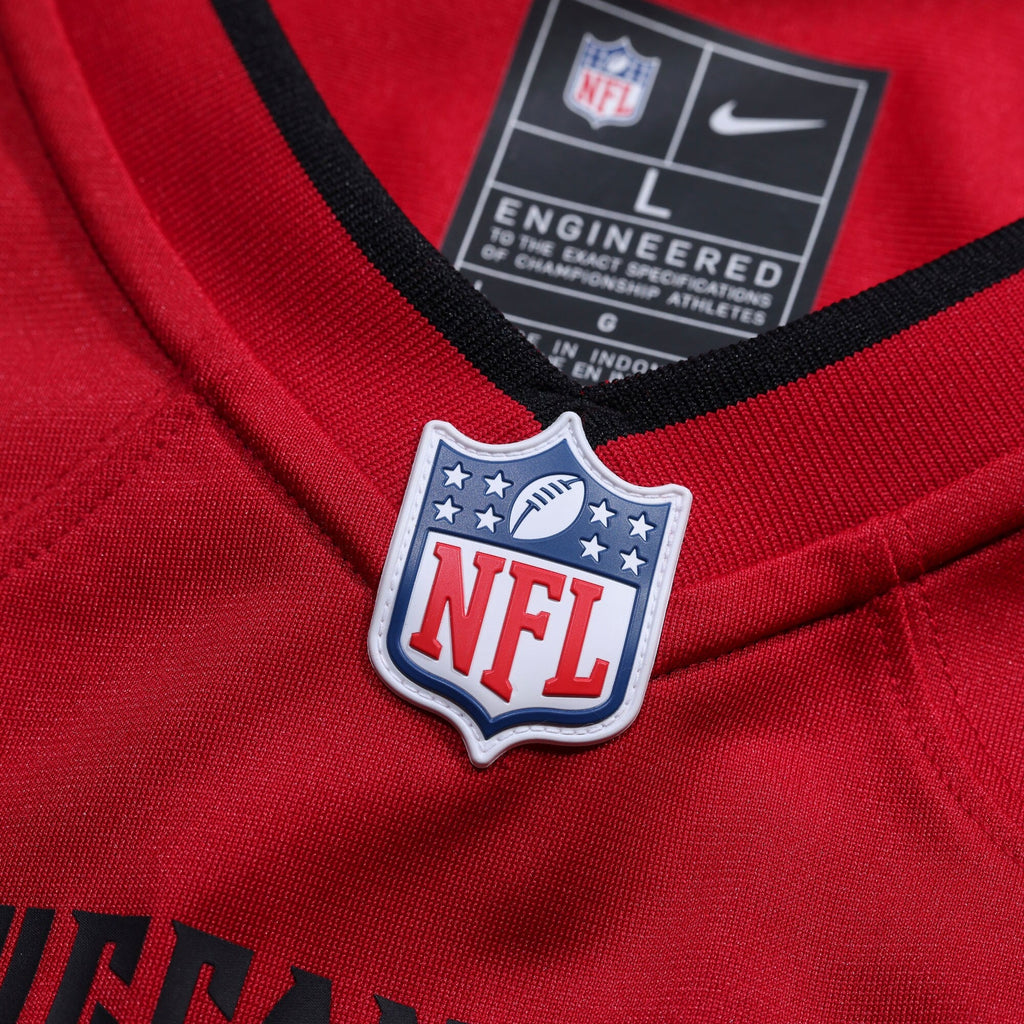 Tampa Bay Buccaneers JJ Roberts Red Team Game Jersey