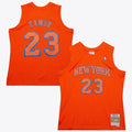 New York Knicks Marcus Camby 2012 Day Authentic Jersey - Orange
