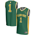 #1 William & Mary Tribe Lightweight Basketball Jersey - Green