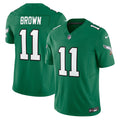Philadelphia Eagles A.J. Brown Kelly Green Vapor F.U.S.E. Limited Jersey