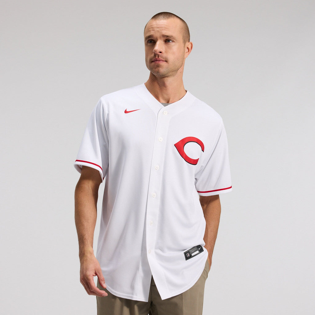 Cincinnati Reds Elly De La Cruz White Alternate 2 Replica Jersey