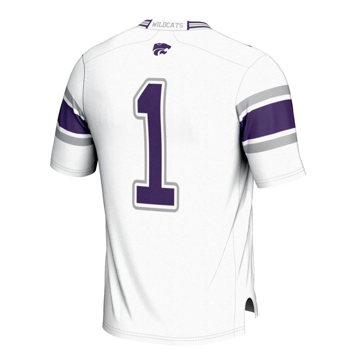 #1 Kansas State Wildcats Football Jersey – White