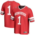 #1 Western Kentucky Hilltoppers Lightweight Collegiate Football Fashion Jersey - Red