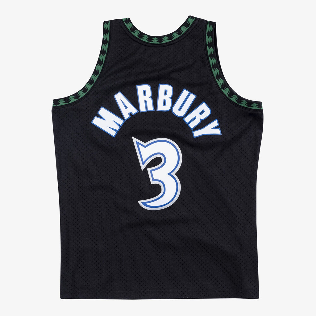 Minnesota Timberwolves Swingman Jersey Alternate Stephon Marbury 1997-98