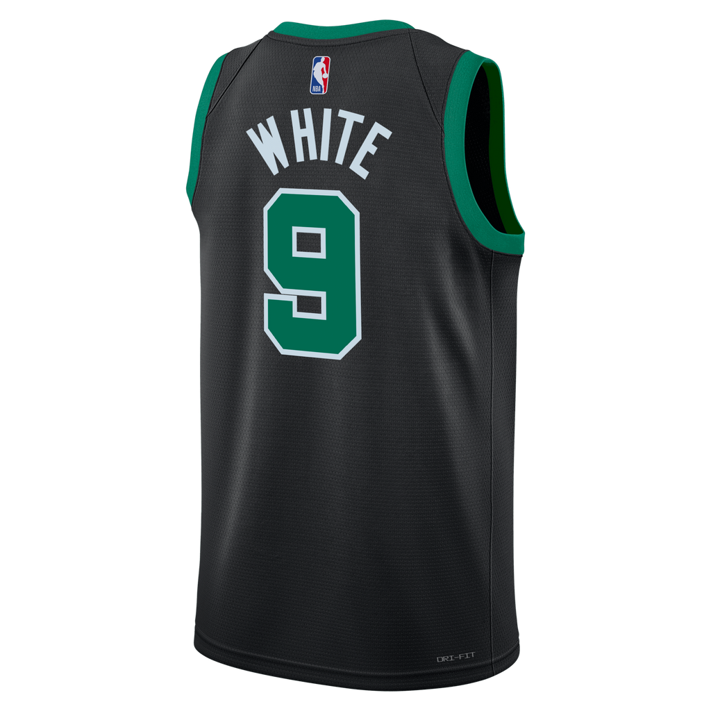Boston Celtics Statement Edition Swingman Jersey - Black - Derrick White